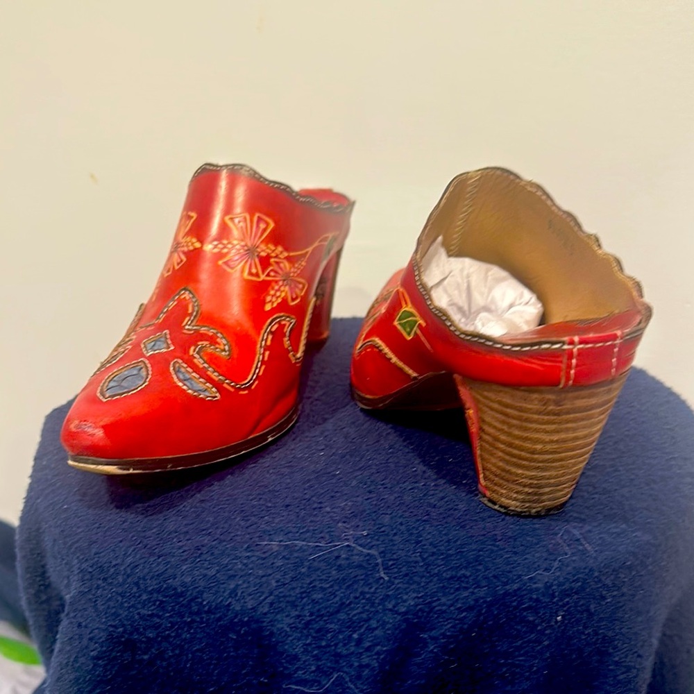Corky Elite/ sandals/Art/ Red